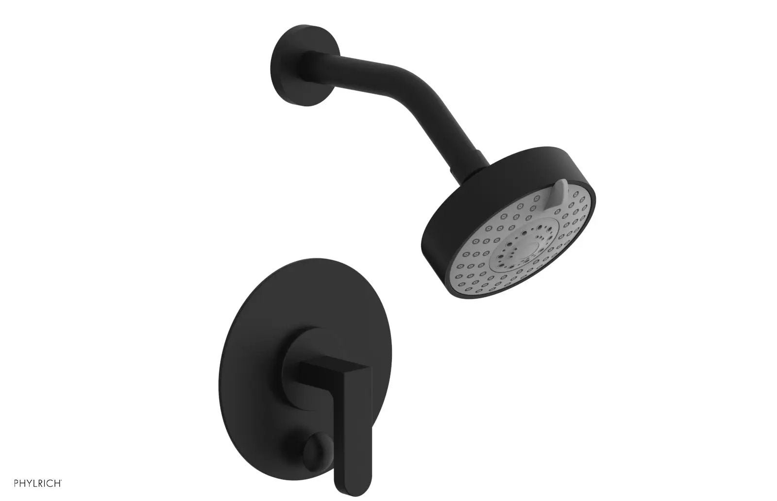 Phylrich ROND Pressure Balance Shower and Diverter Set (Less Spout), Lever Handle by Phylrich
