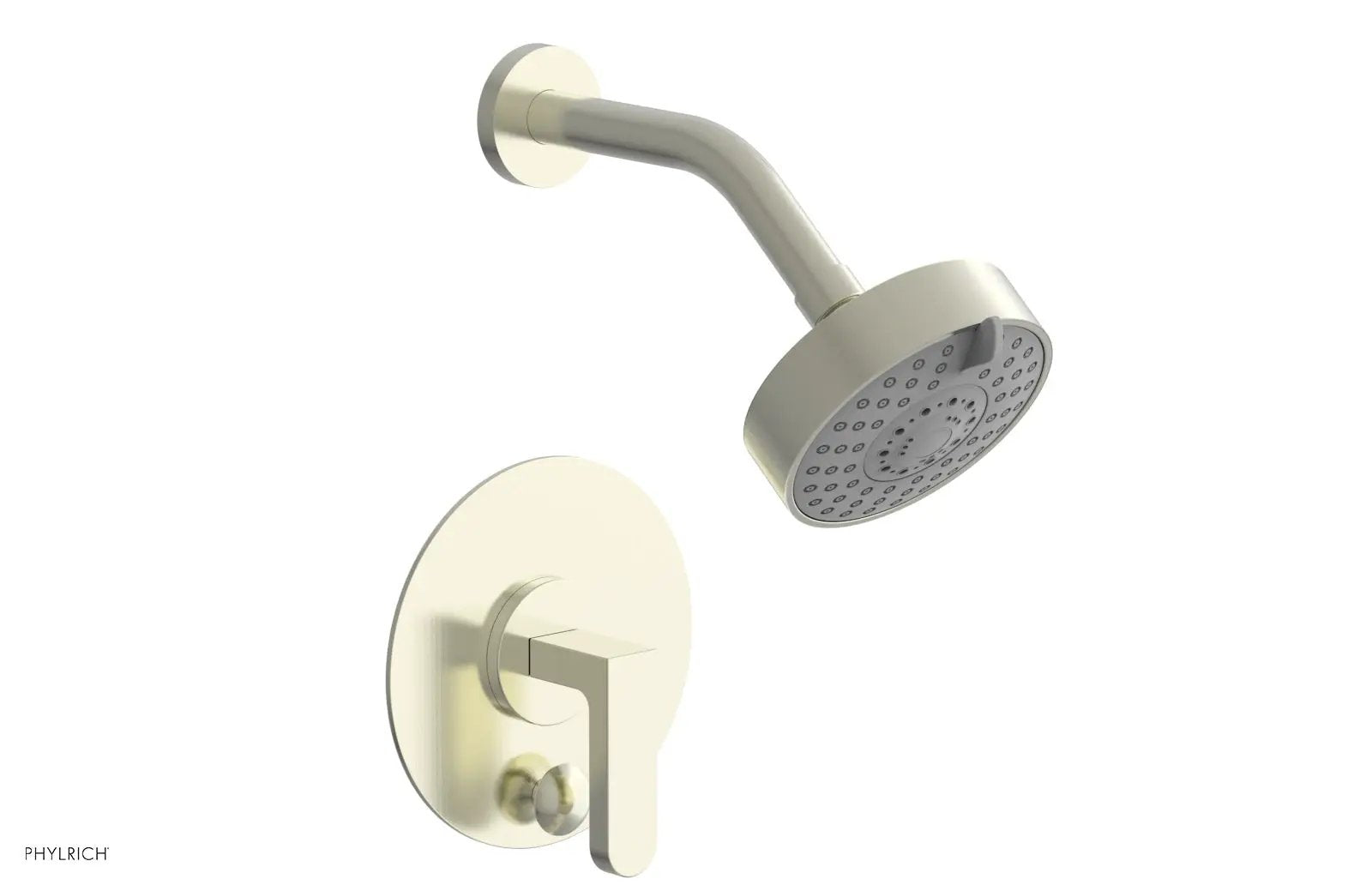 Phylrich ROND Pressure Balance Shower and Diverter Set (Less Spout), Lever Handle by Phylrich