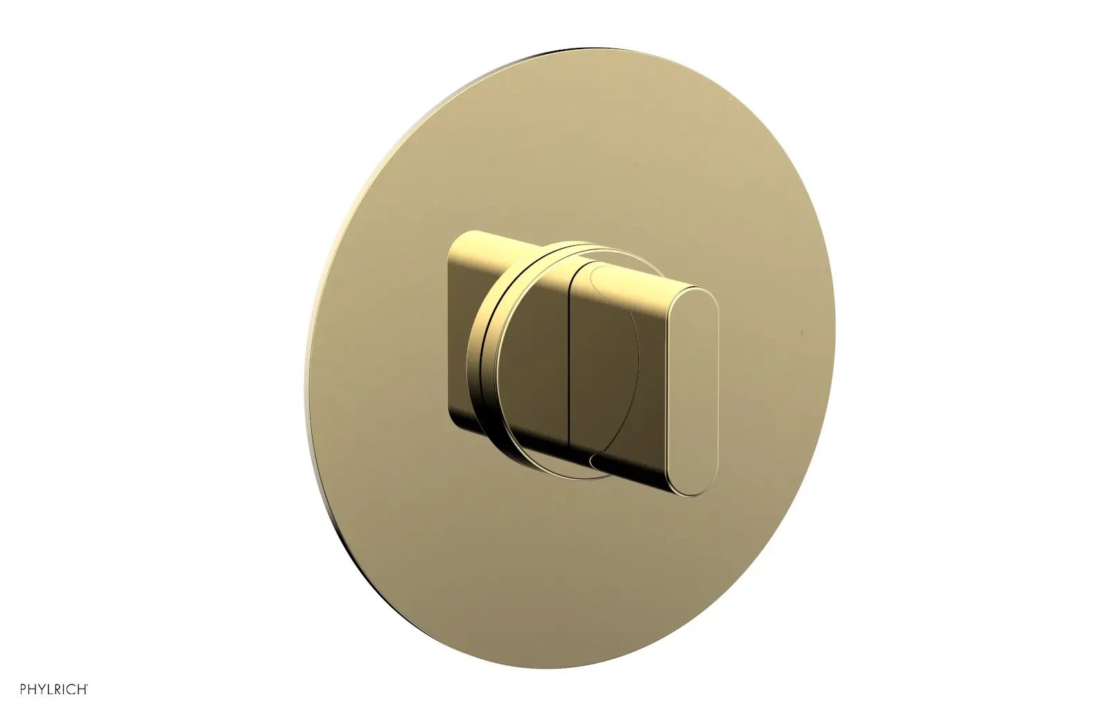 Phylrich ROND 1/2" Thermostatic Shower Trim, Blade Handle by Phylrich