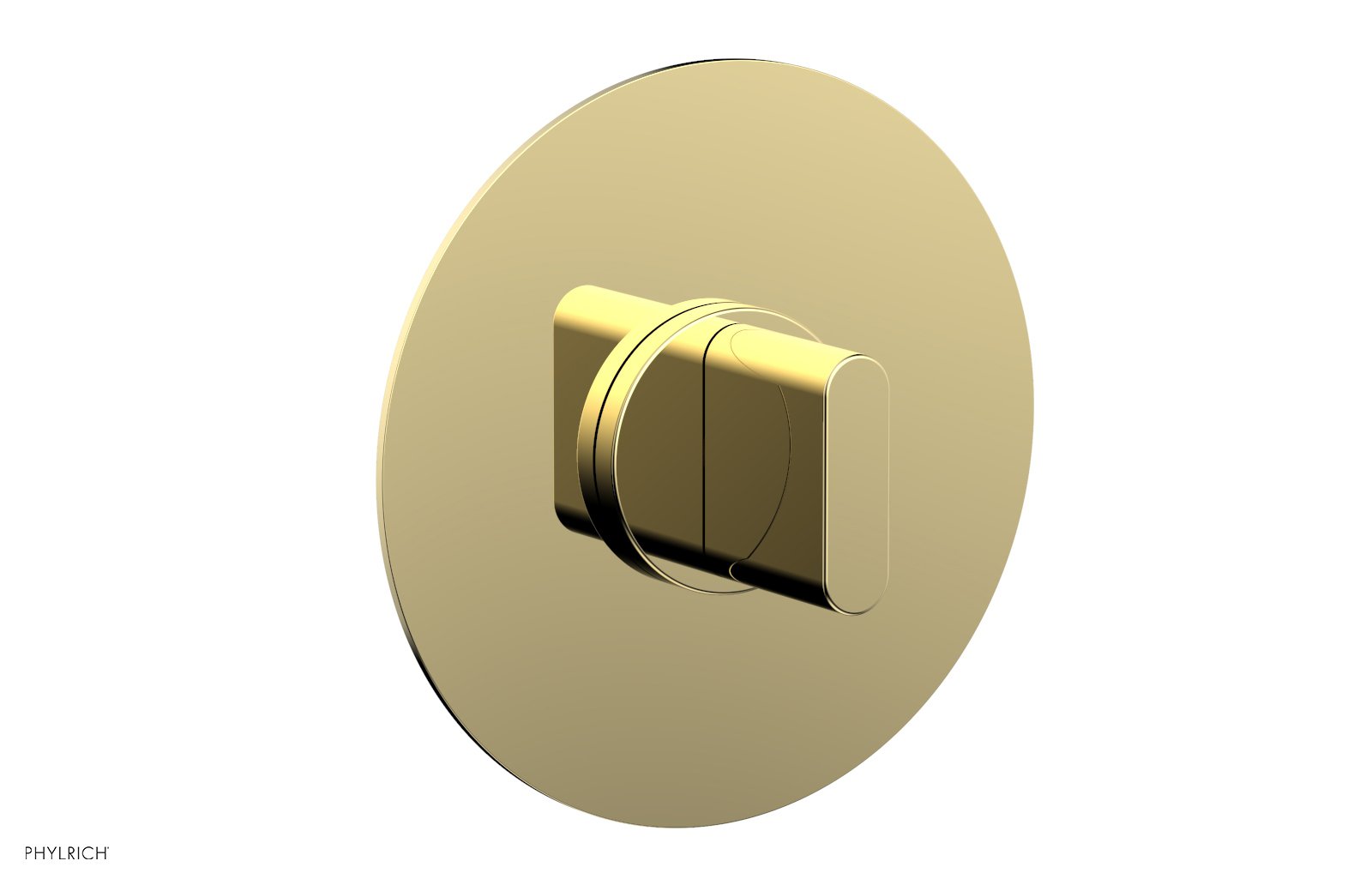 Phylrich ROND Thermostatic or Pressue Balance Shower Trim, Blade Handle