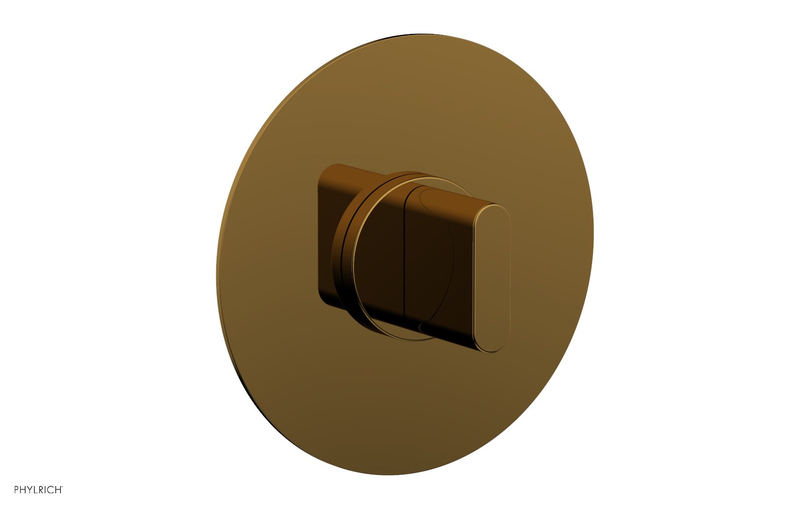 Phylrich ROND Thermostatic or Pressue Balance Shower Trim, Blade Handle