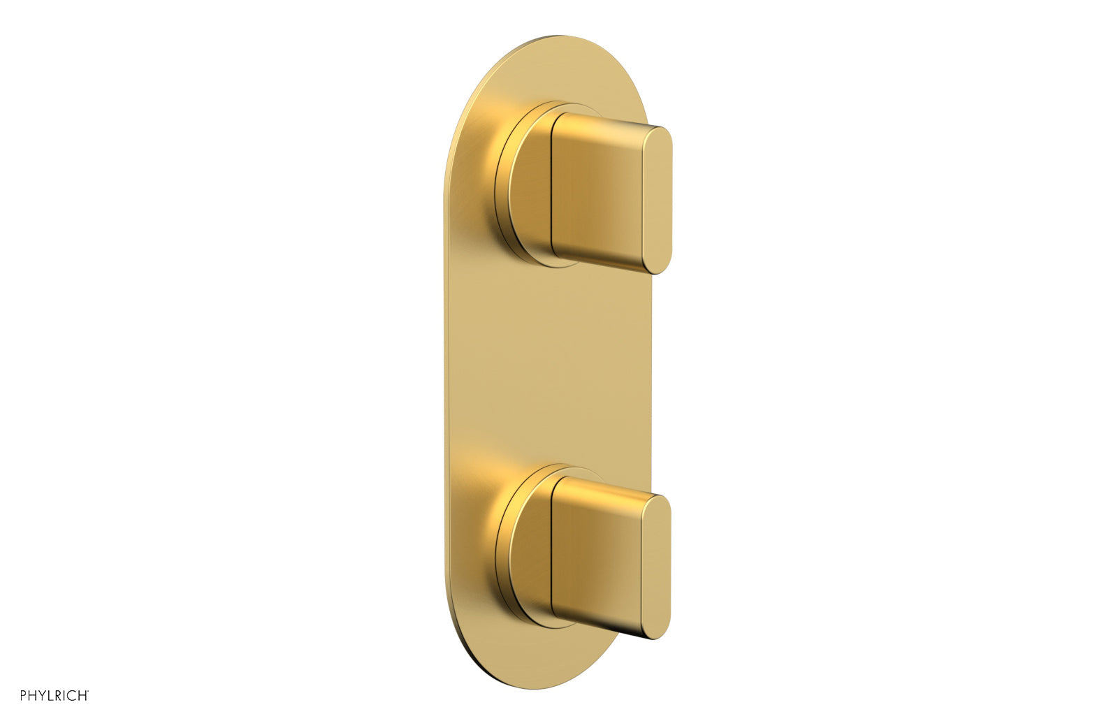 Phylrich ROND 1/2" Thermostatic Valve with Volume Control or Diverter, Blade Handles