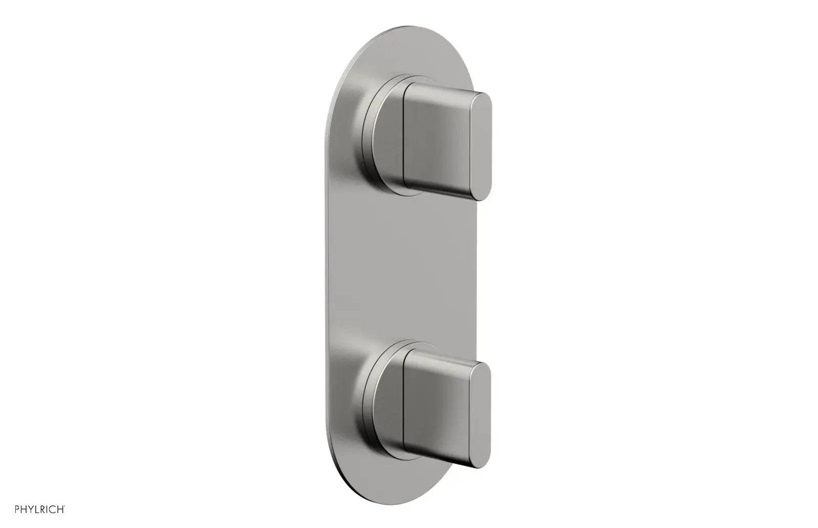 Phylrich ROND 1/2" Thermostatic Valve with Volume Control or Diverter, Blade Handles by Phylrich