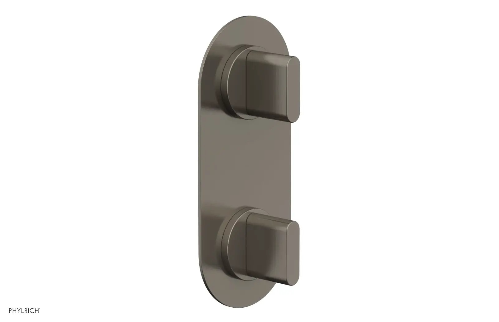 Phylrich ROND 1/2" Thermostatic Valve with Volume Control or Diverter, Blade Handles by Phylrich