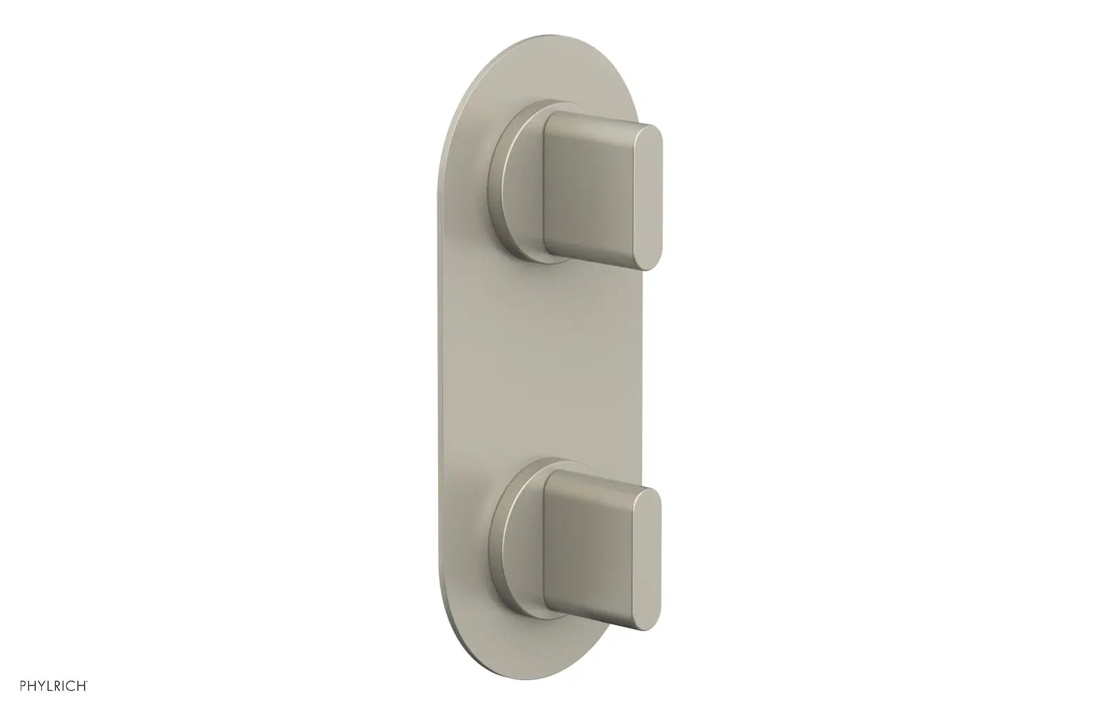 Phylrich ROND 3/4" Thermostatic Valve with Volume Control or Diverter, Blade Handles by Phylrich