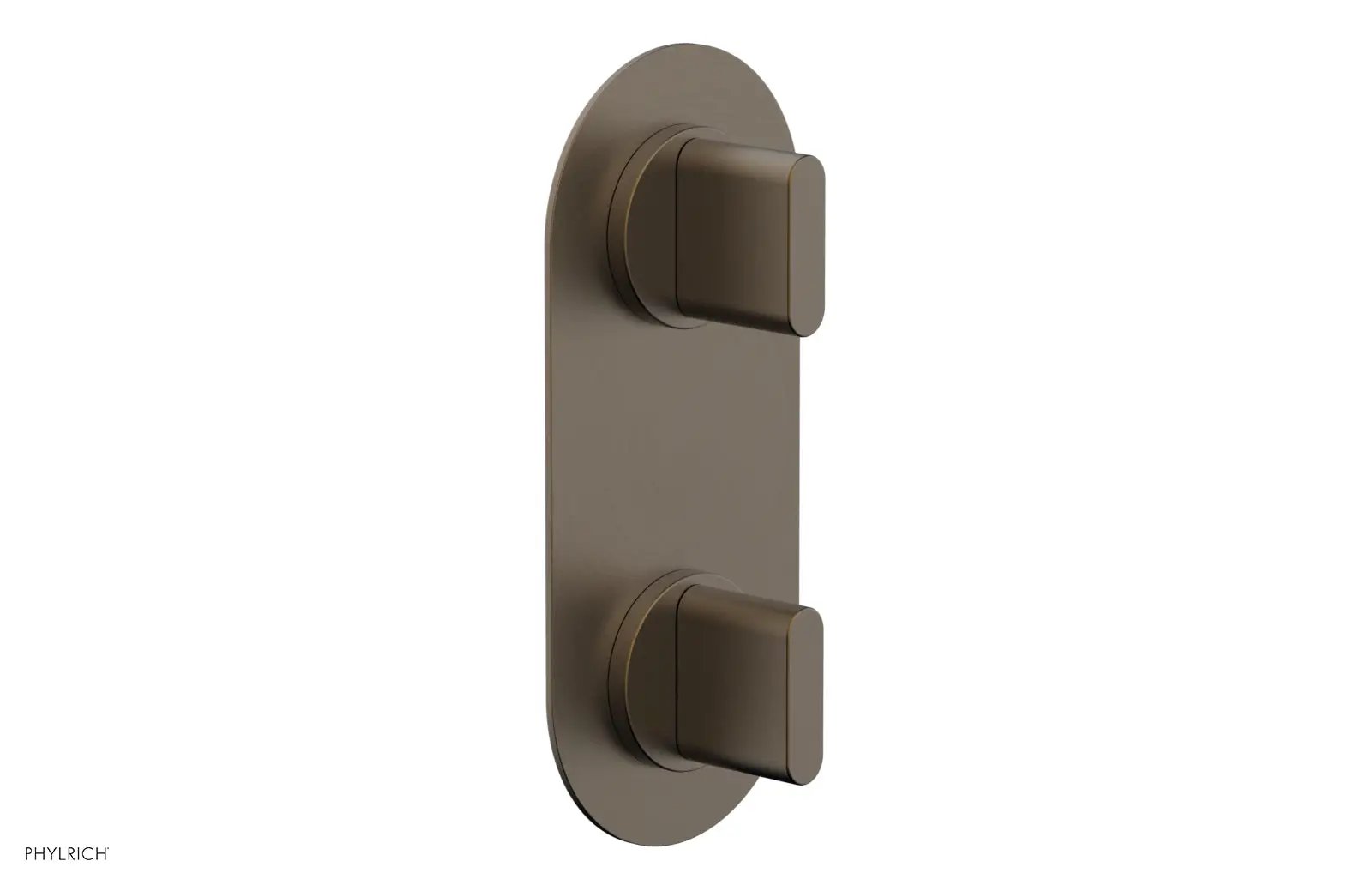 Phylrich ROND 3/4" Thermostatic Valve with Volume Control or Diverter, Blade Handles by Phylrich