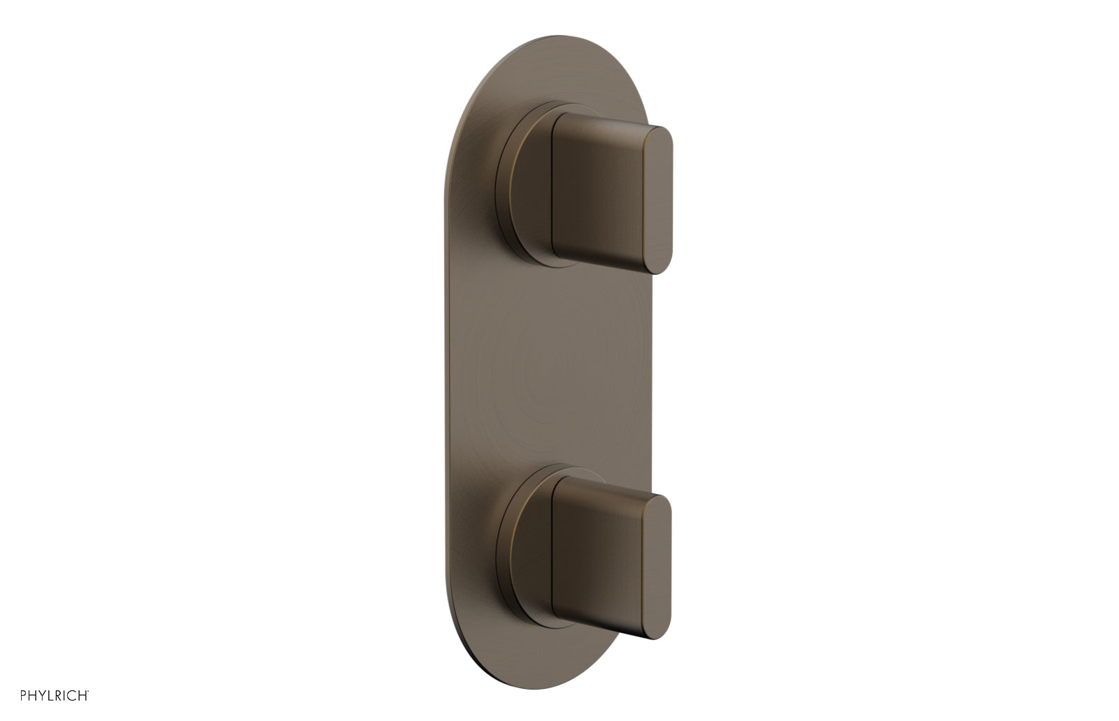 Phylrich ROND 1/2" Thermostatic Valve with Volume Control or Diverter, Blade Handles