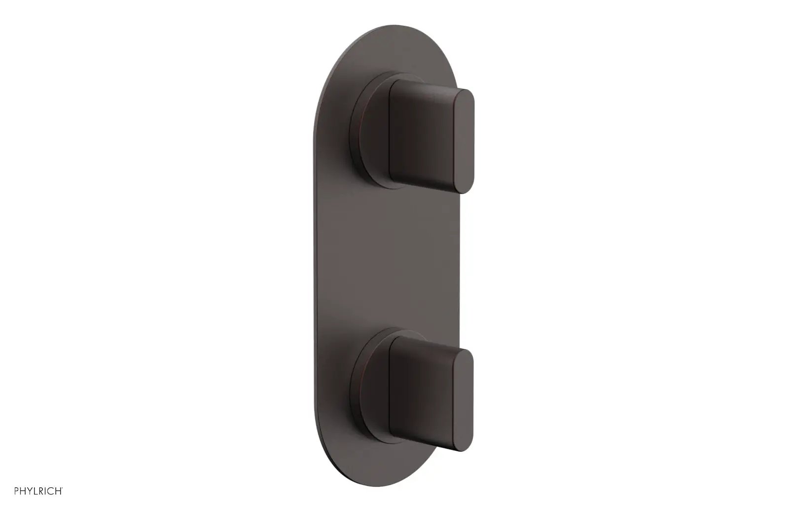 Phylrich ROND 3/4" Thermostatic Valve with Volume Control or Diverter, Blade Handles by Phylrich