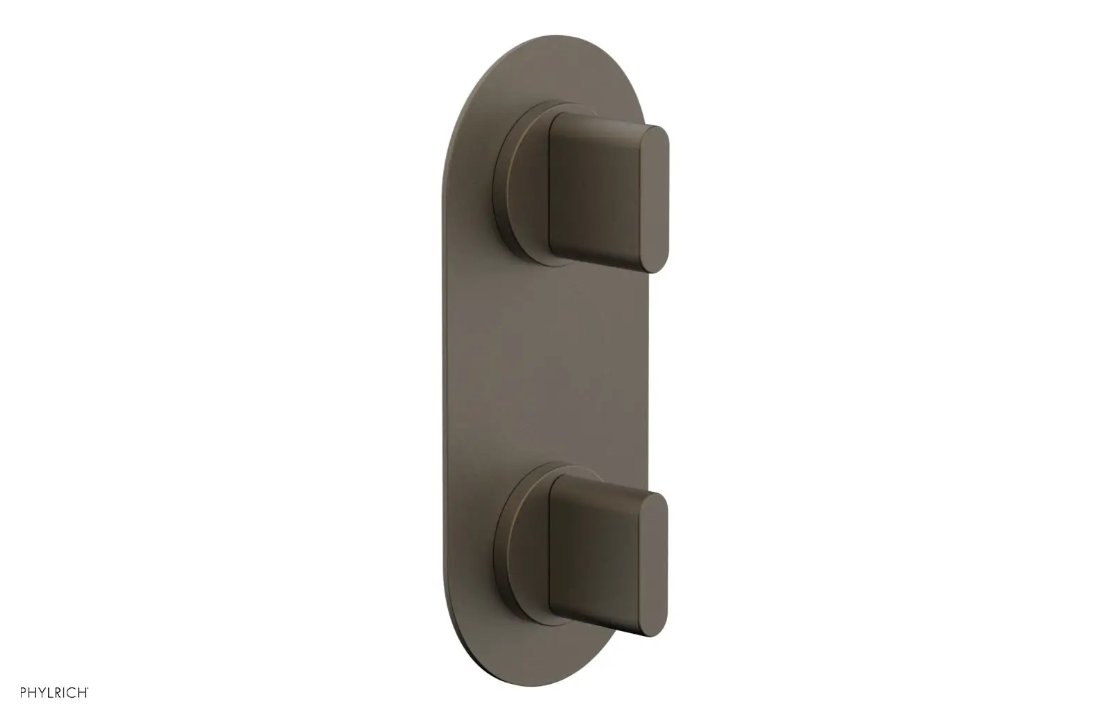 Phylrich ROND 3/4" Thermostatic Valve with Volume Control or Diverter, Blade Handles by Phylrich