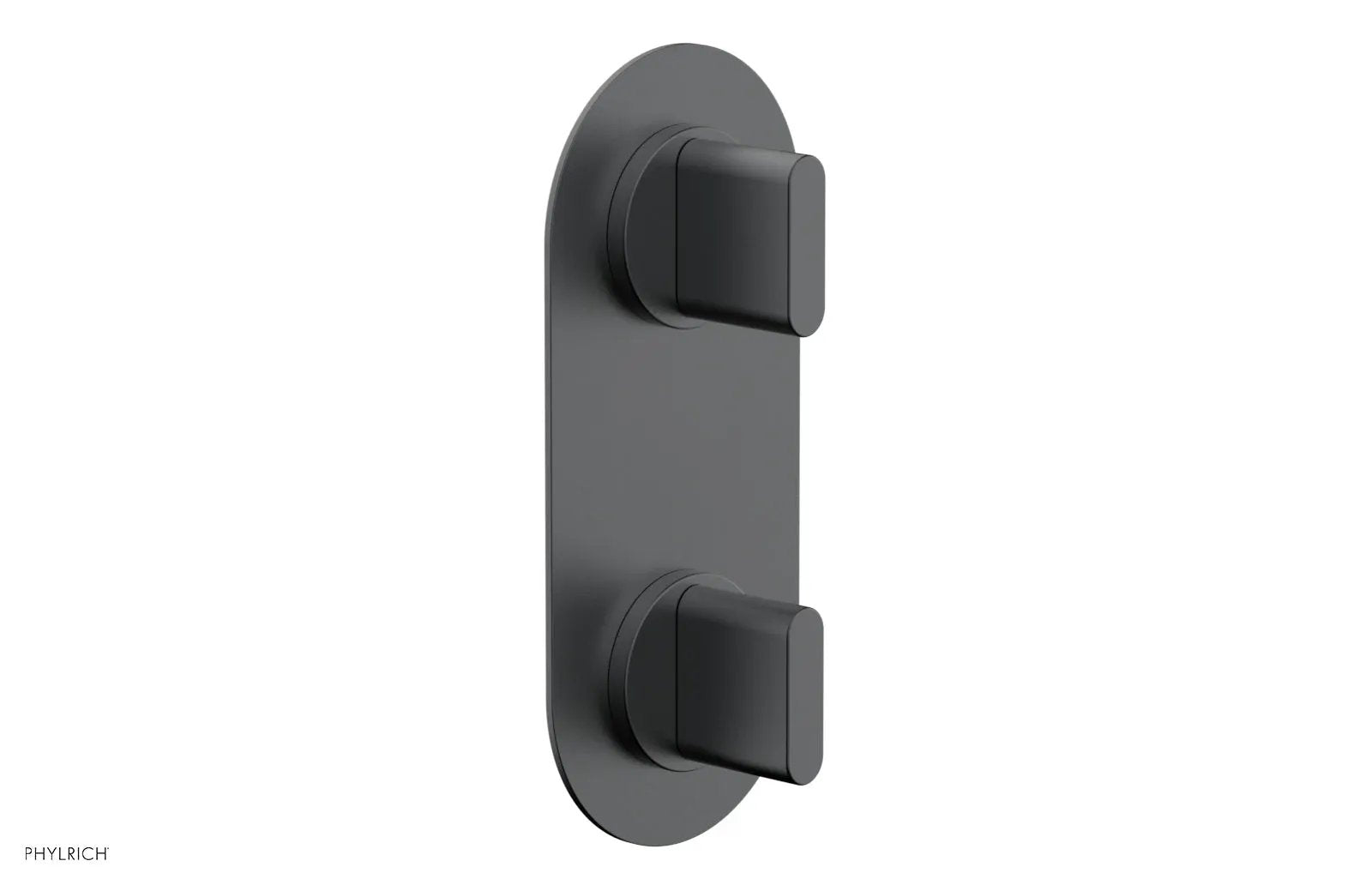 Phylrich ROND 1/2" Thermostatic Valve with Volume Control or Diverter, Blade Handles by Phylrich