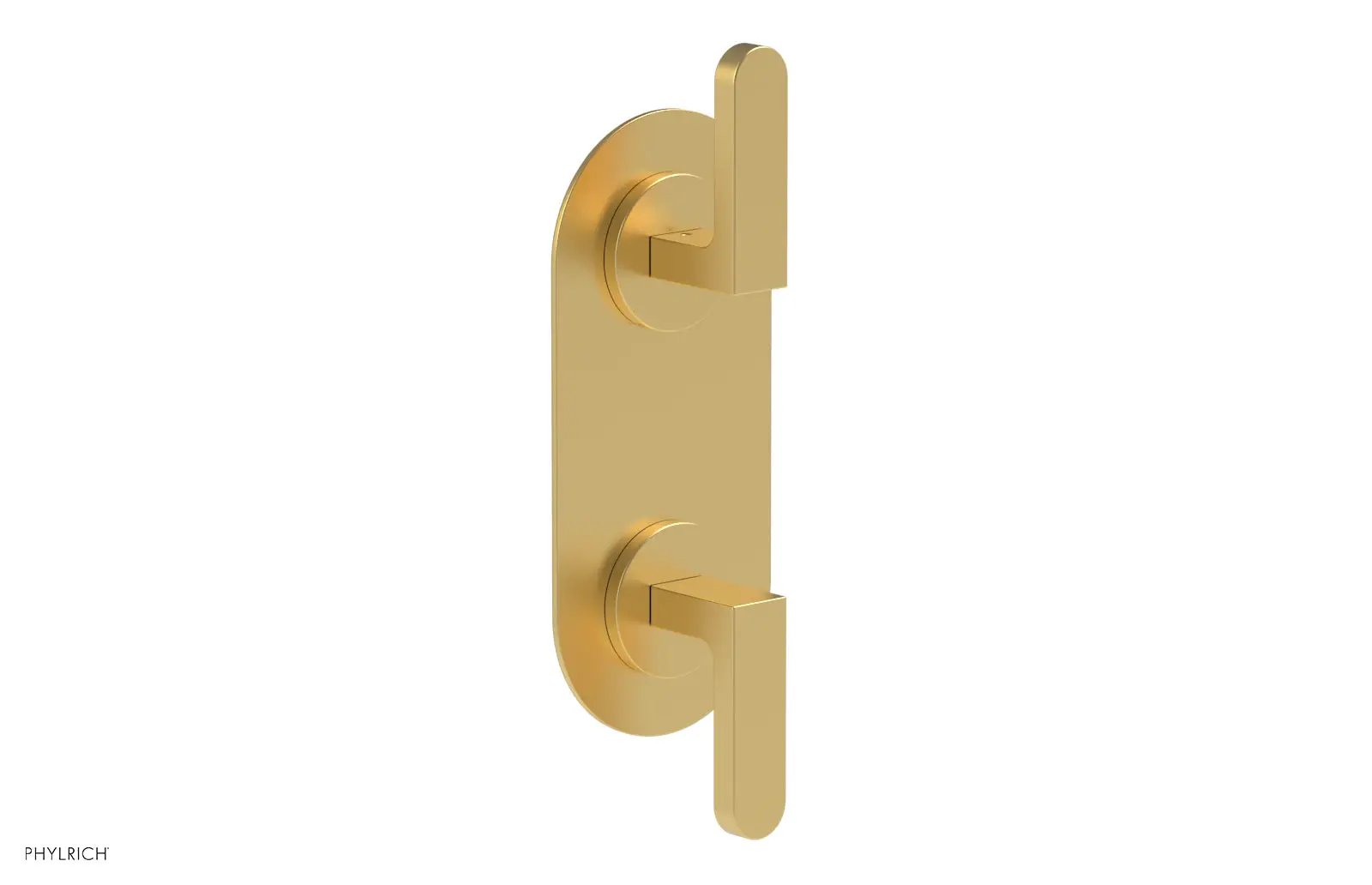 Phylrich ROND 3/4" Thermostatic Valve with Volume Control or Diverter, Lever Handles by Phylrich