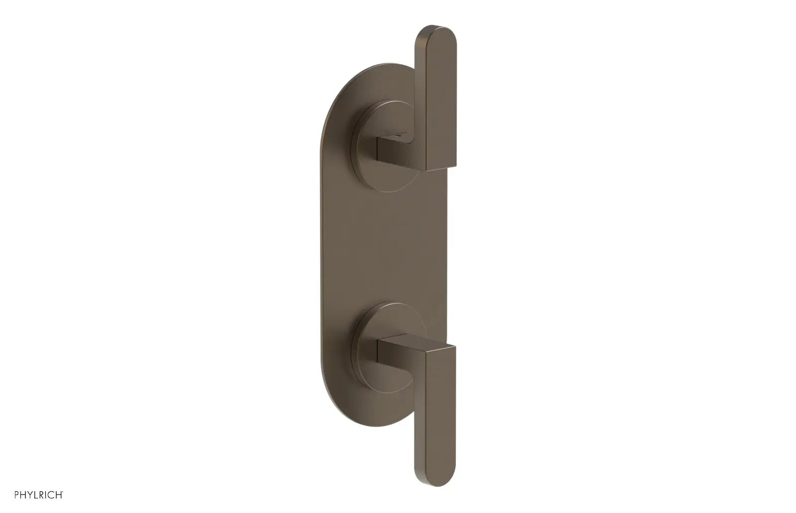 Phylrich ROND 3/4" Thermostatic Valve with Volume Control or Diverter, Lever Handles by Phylrich
