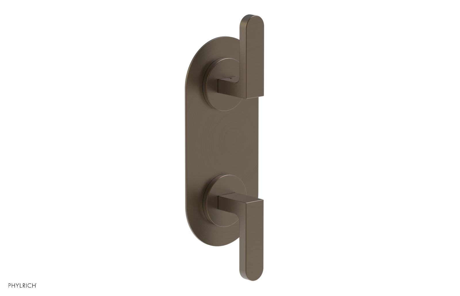 Phylrich ROND 1/2" Thermostatic Valve with Volume Control or Diverter, Lever Handles by Phylrich