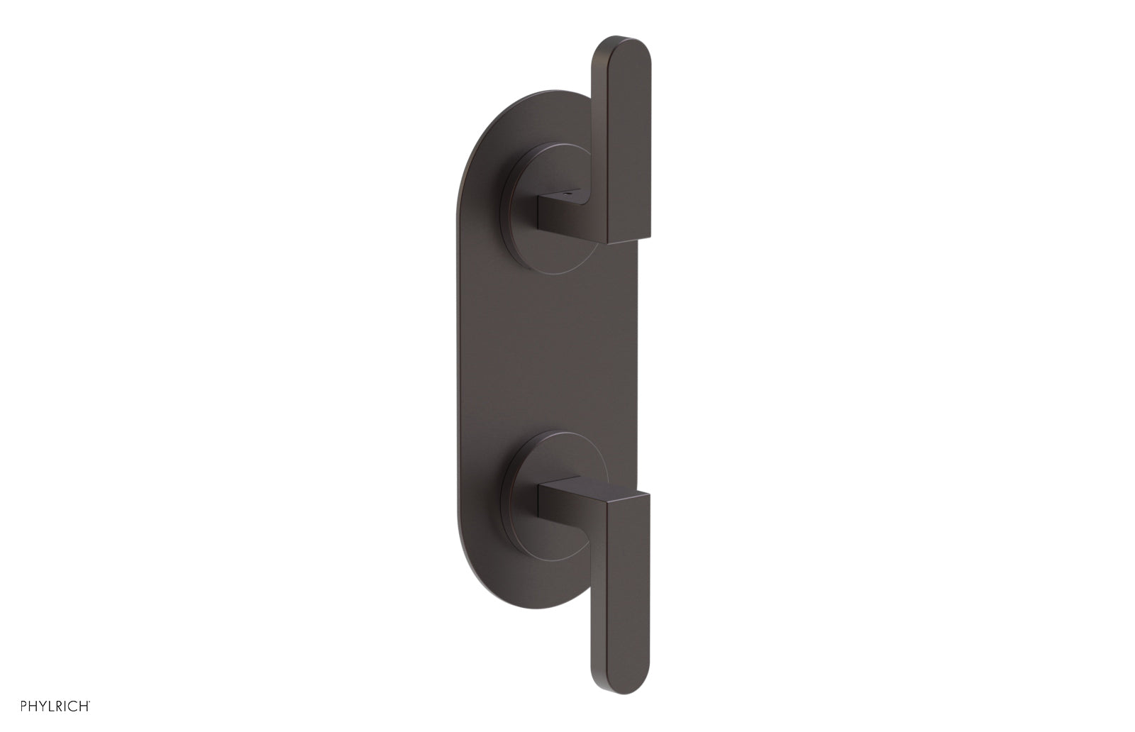 Phylrich ROND 1/2" Thermostatic Valve with Volume Control or Diverter, Lever Handles by Phylrich