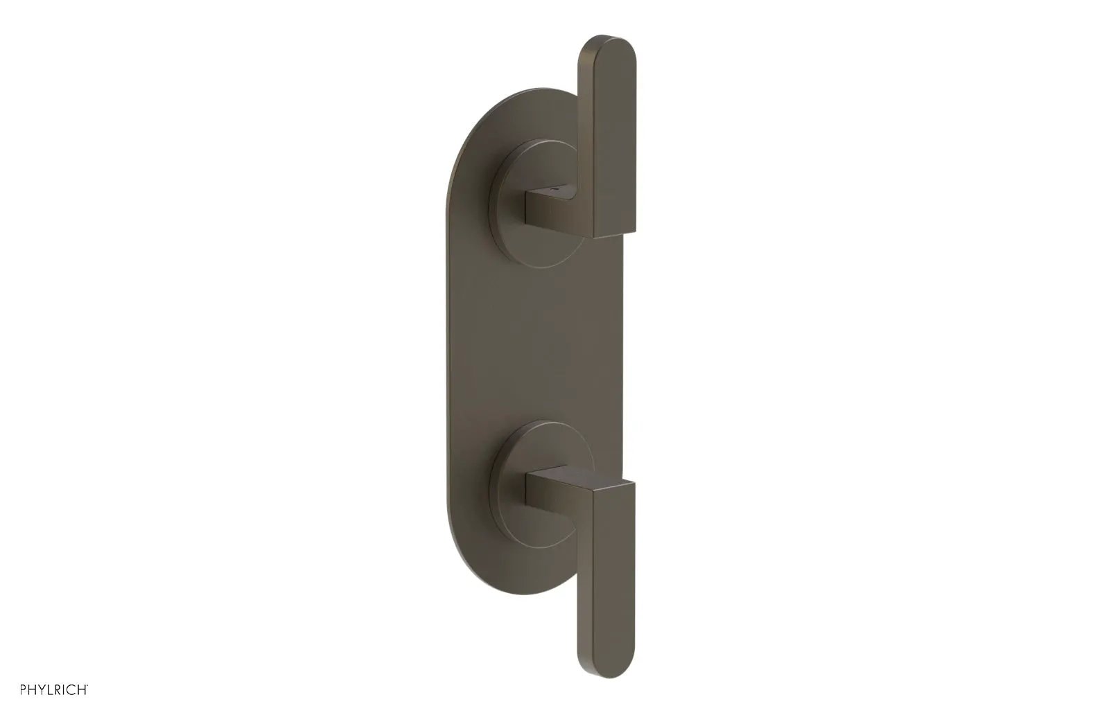 Phylrich ROND 3/4" Thermostatic Valve with Volume Control or Diverter, Lever Handles by Phylrich