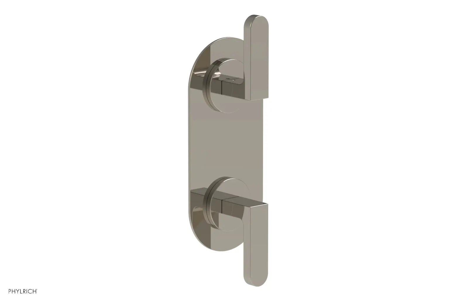 Phylrich ROND 3/4" Thermostatic Valve with Volume Control or Diverter, Lever Handles by Phylrich