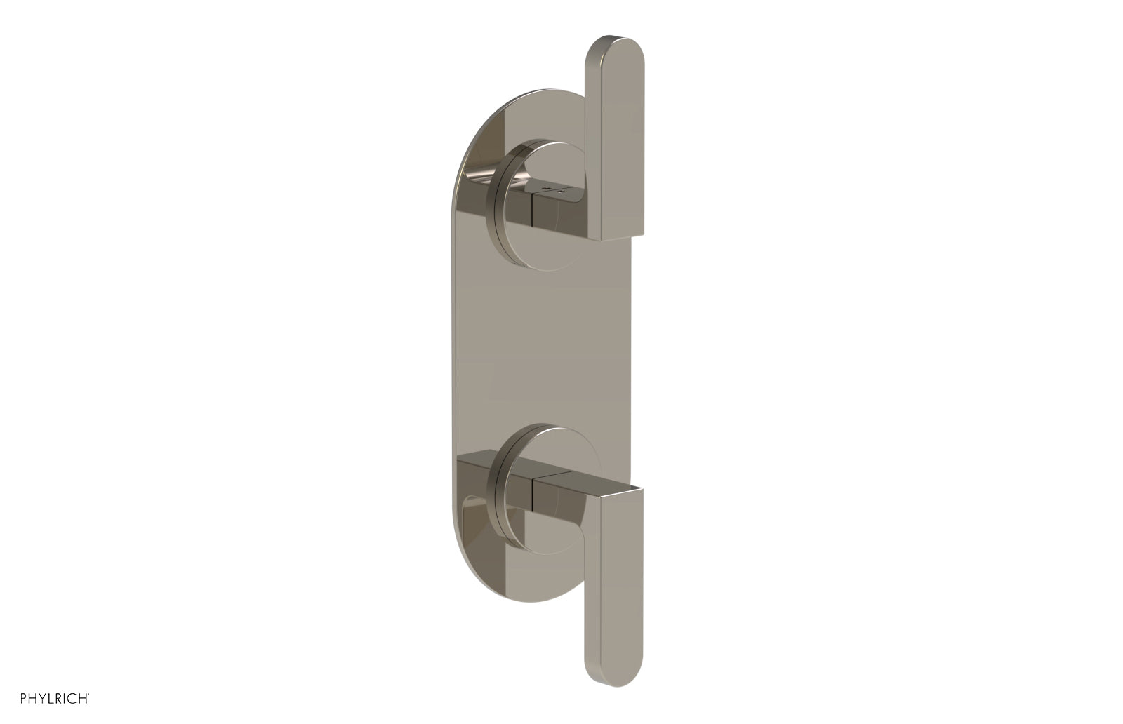 Phylrich ROND 1/2" Thermostatic Valve with Volume Control or Diverter, Lever Handles by Phylrich