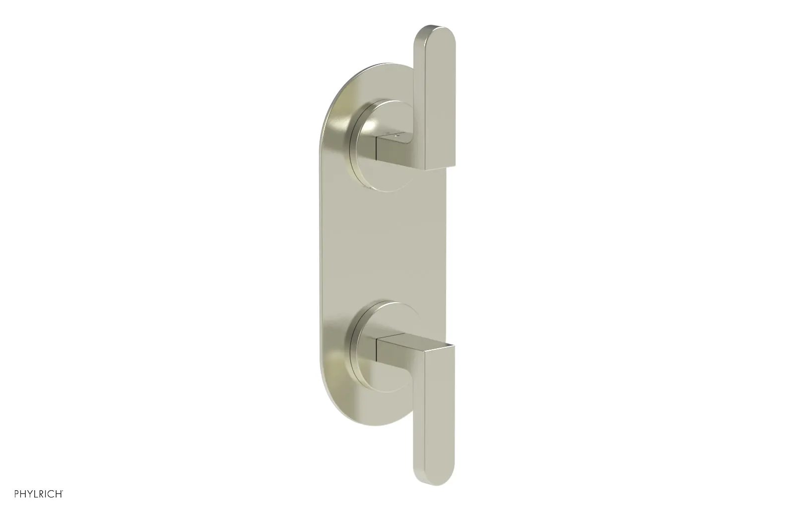 Phylrich ROND 3/4" Thermostatic Valve with Volume Control or Diverter, Lever Handles by Phylrich