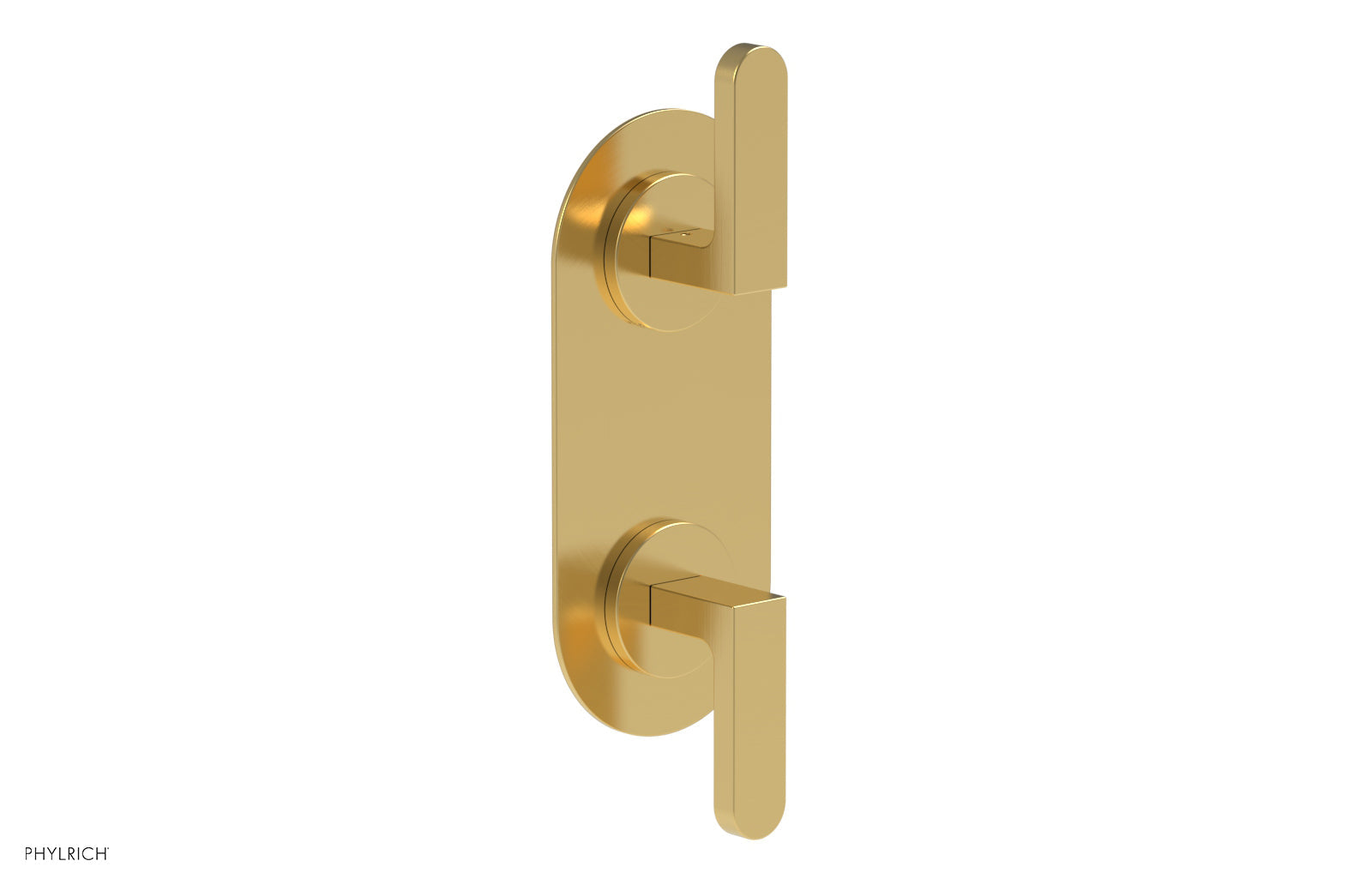 Phylrich ROND 1/2" Thermostatic Valve with Volume Control or Diverter, Lever Handles by Phylrich