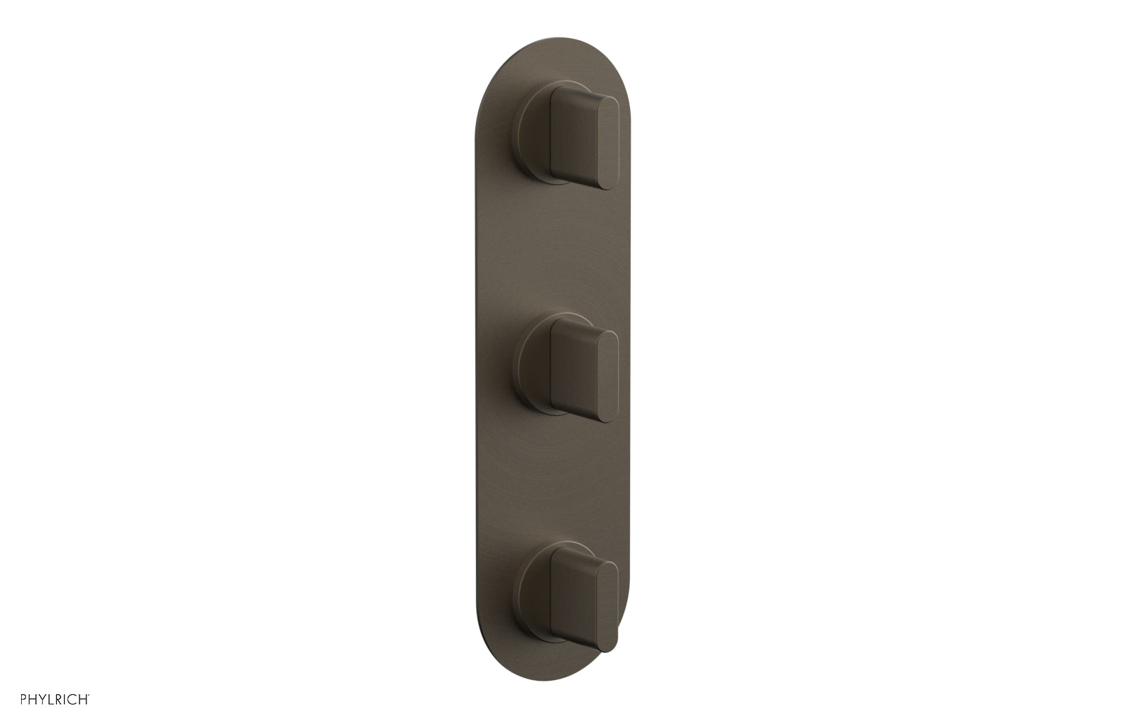 Phylrich ROND 3/4" Thermostatic Valve with Two Volume Control, Blade Handles by Phylrich