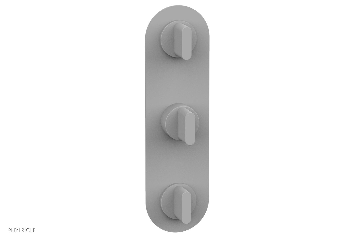 Phylrich ROND 3/4" Thermostatic Valve with Two Volume Control, Blade Handles by Phylrich
