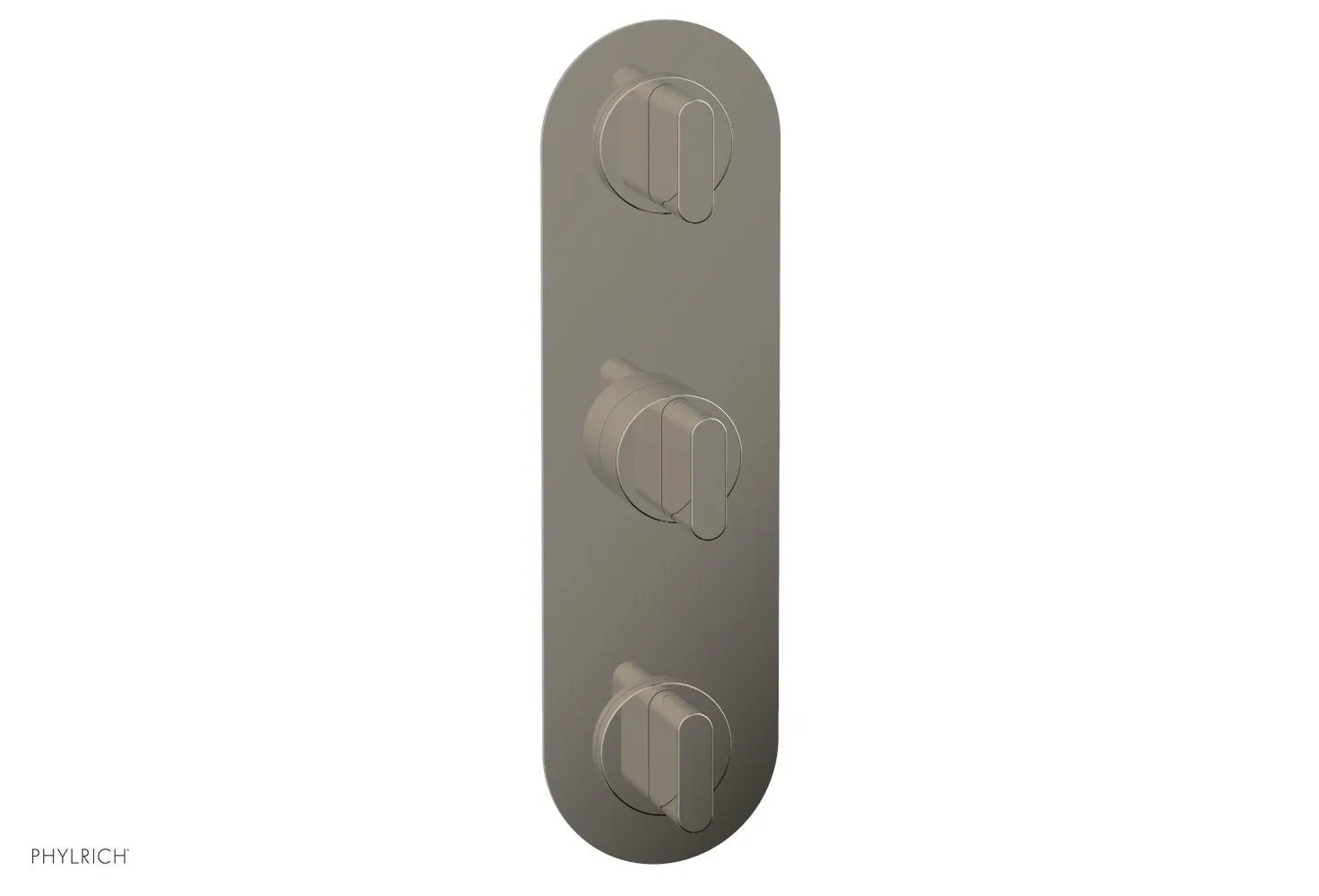 Phylrich ROND 3/4" Thermostatic Valve with Two Volume Control, Blade Handles by Phylrich
