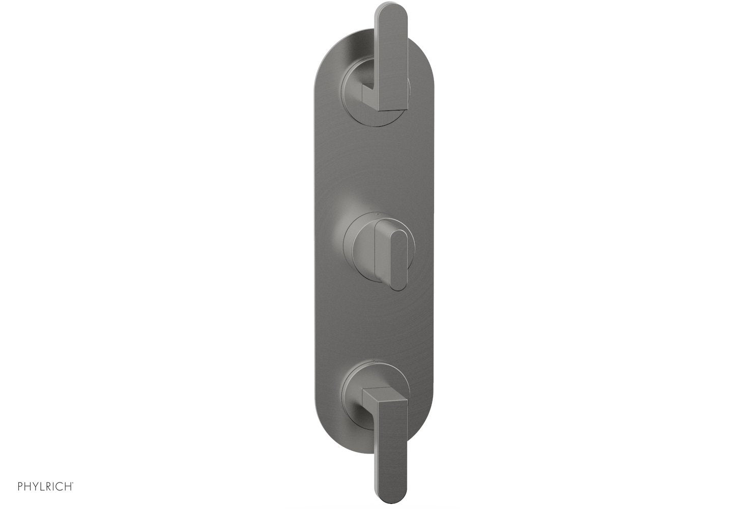 Phylrich ROND 3/4" Thermostatic Valve with Two Volume Control, Lever Handles
