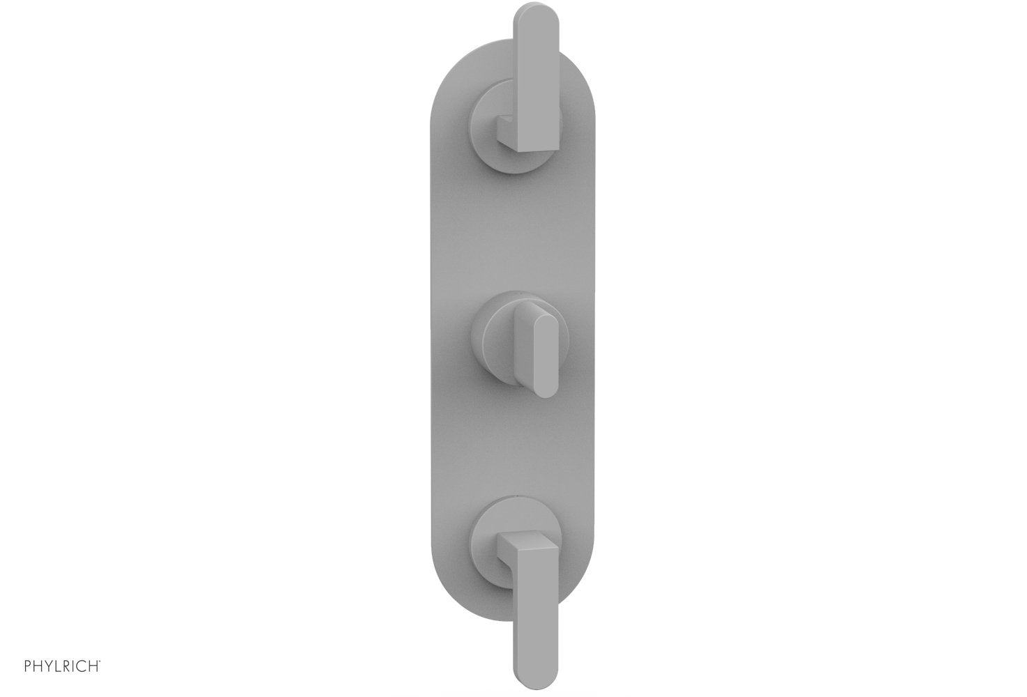 Phylrich ROND 1/2" Thermostatic Valve with Two Volume Control, Lever Handles