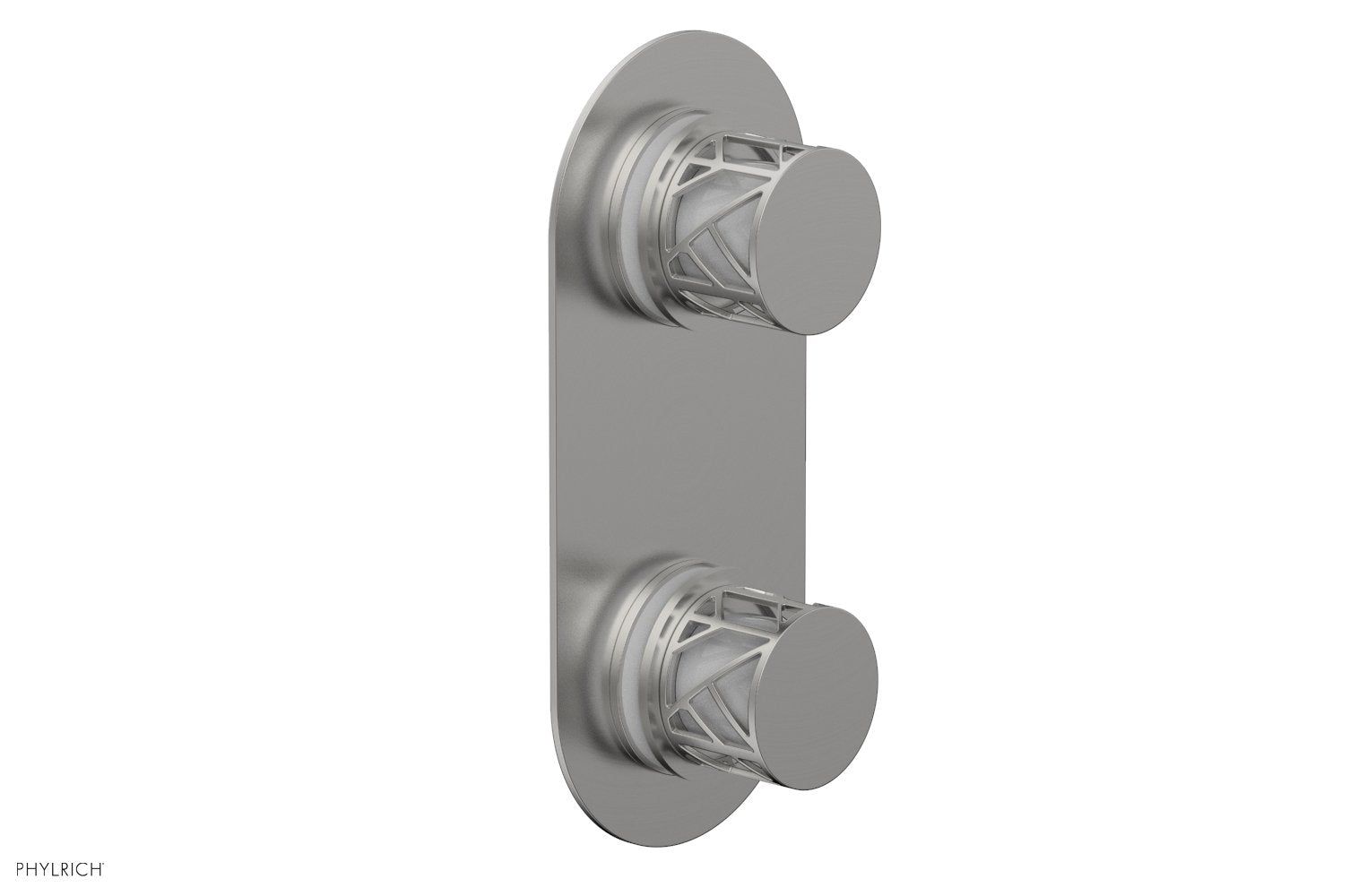 Phylrich JOLIE Thermostatic Valve with Volume Control or Diverter with "White" Accents