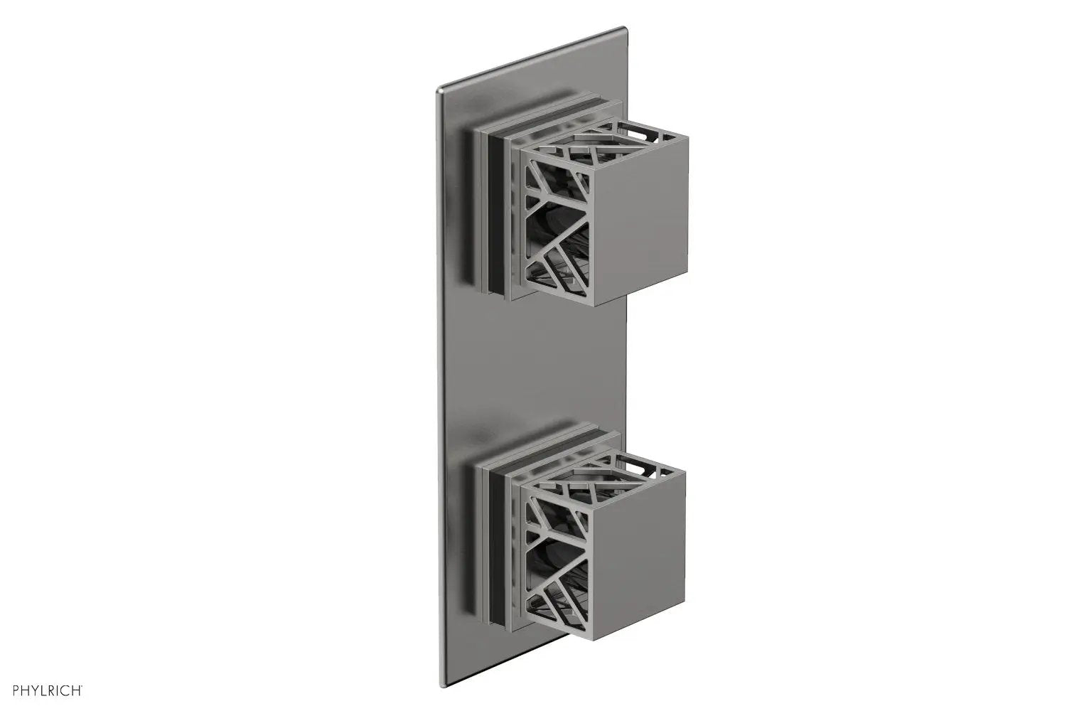 Phylrich JOLIE Thermostatic Valve with Volume Control or Diverter with "Black" Accents by Phylrich