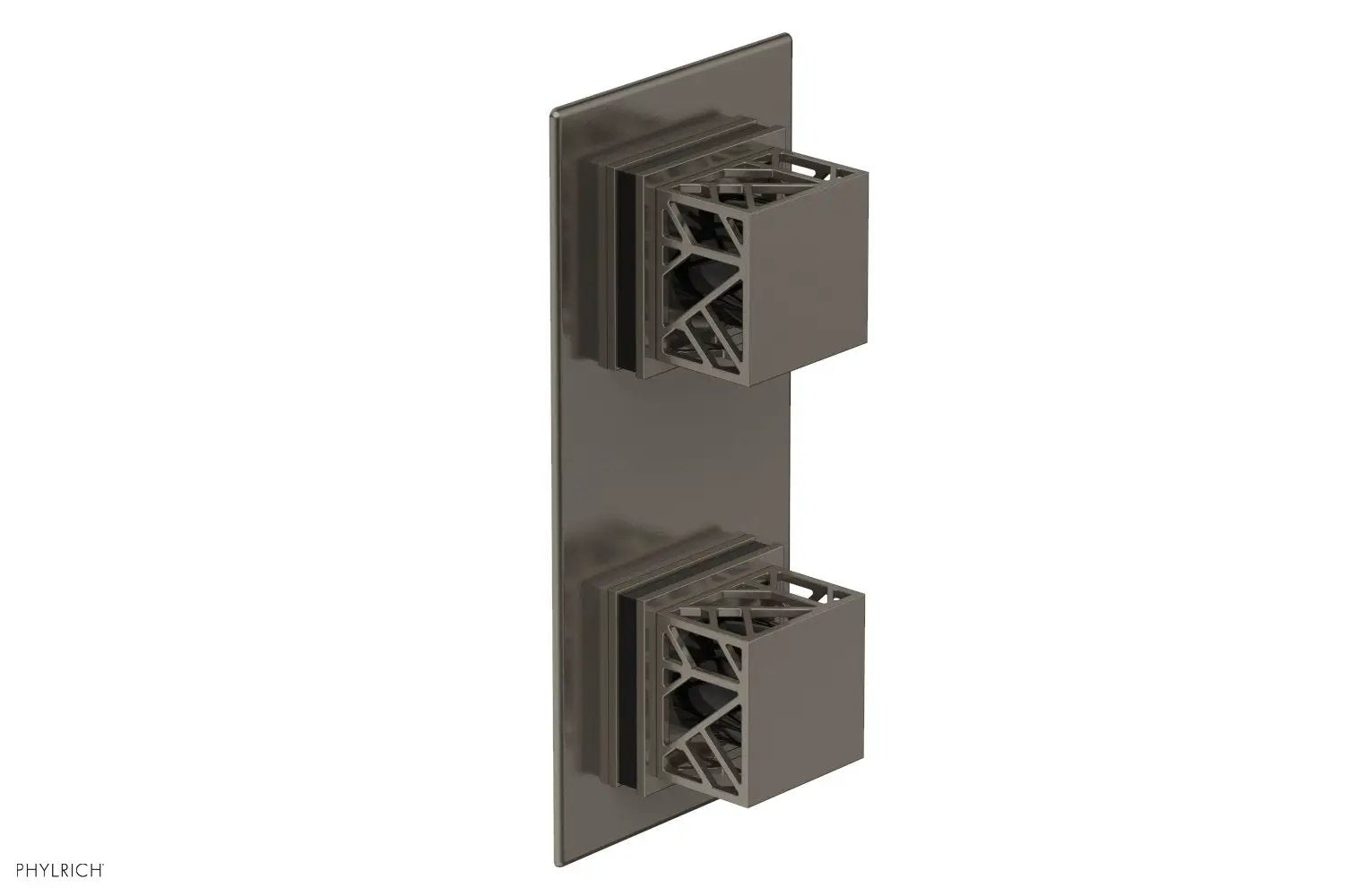 Phylrich JOLIE Thermostatic Valve with Volume Control or Diverter with "Black" Accents by Phylrich