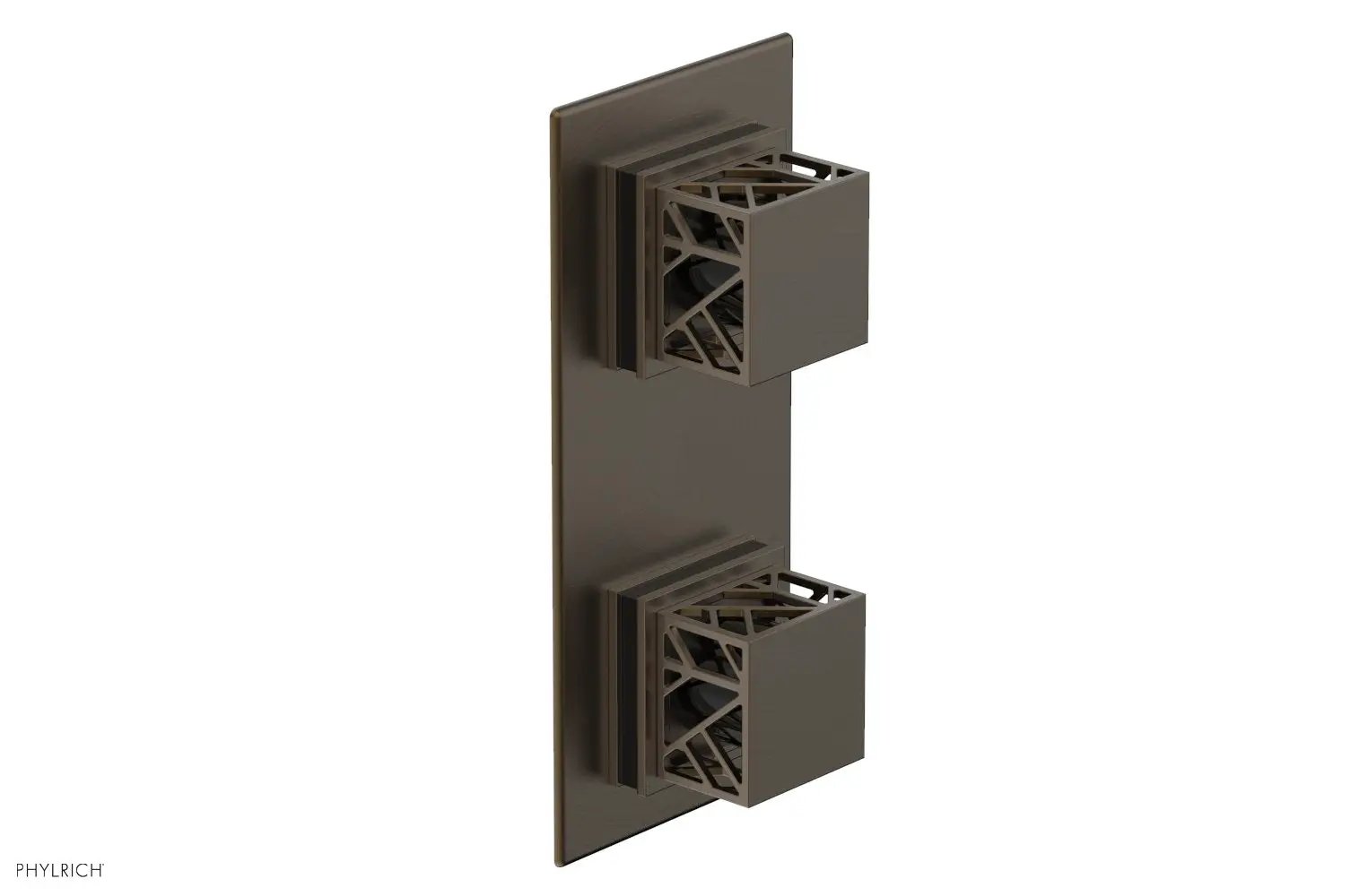 Phylrich JOLIE Thermostatic Valve with Volume Control or Diverter with "Black" Accents by Phylrich