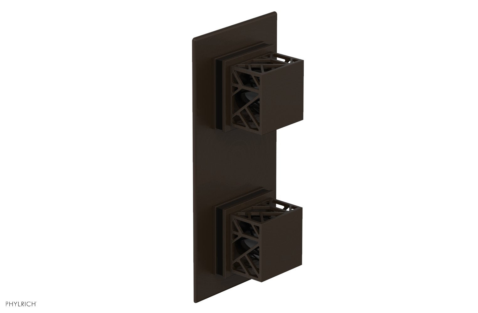 Phylrich JOLIE Thermostatic Valve with Volume Control or Diverter with "Black" Accents