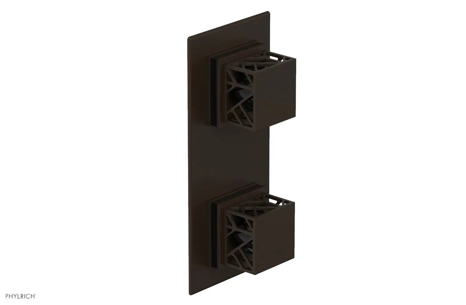 Phylrich JOLIE Thermostatic Valve with Volume Control or Diverter with "Black" Accents by Phylrich