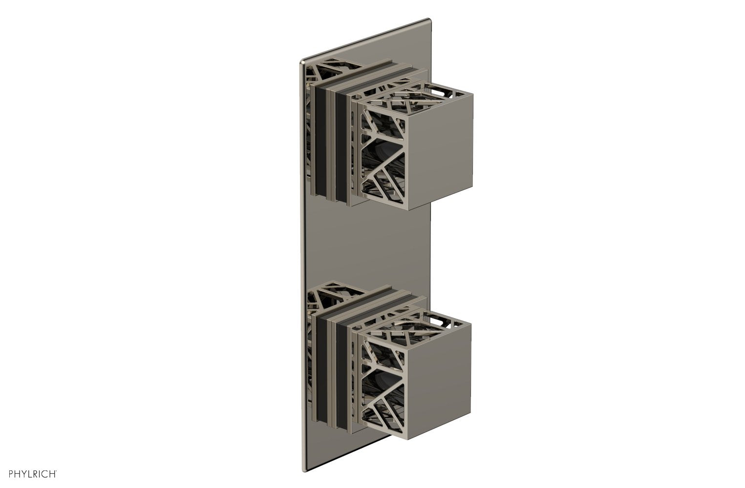 Phylrich JOLIE Thermostatic Valve with Volume Control or Diverter with "Black" Accents