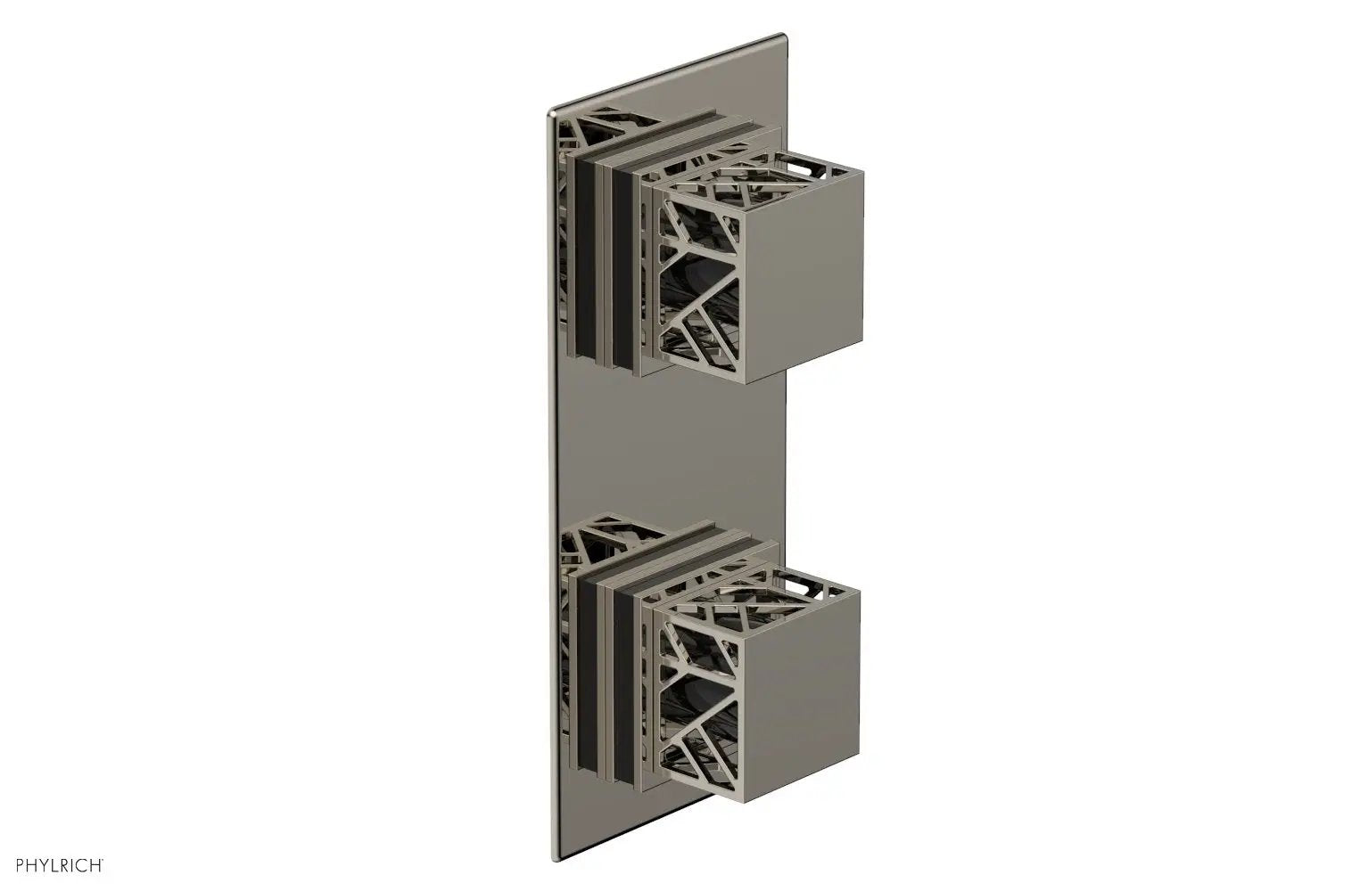 Phylrich JOLIE Thermostatic Valve with Volume Control or Diverter with "Black" Accents by Phylrich