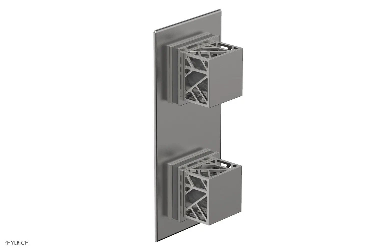 Phylrich JOLIE Thermostatic Valve with Volume Control or Diverter with "Grey" Accents by Phylrich