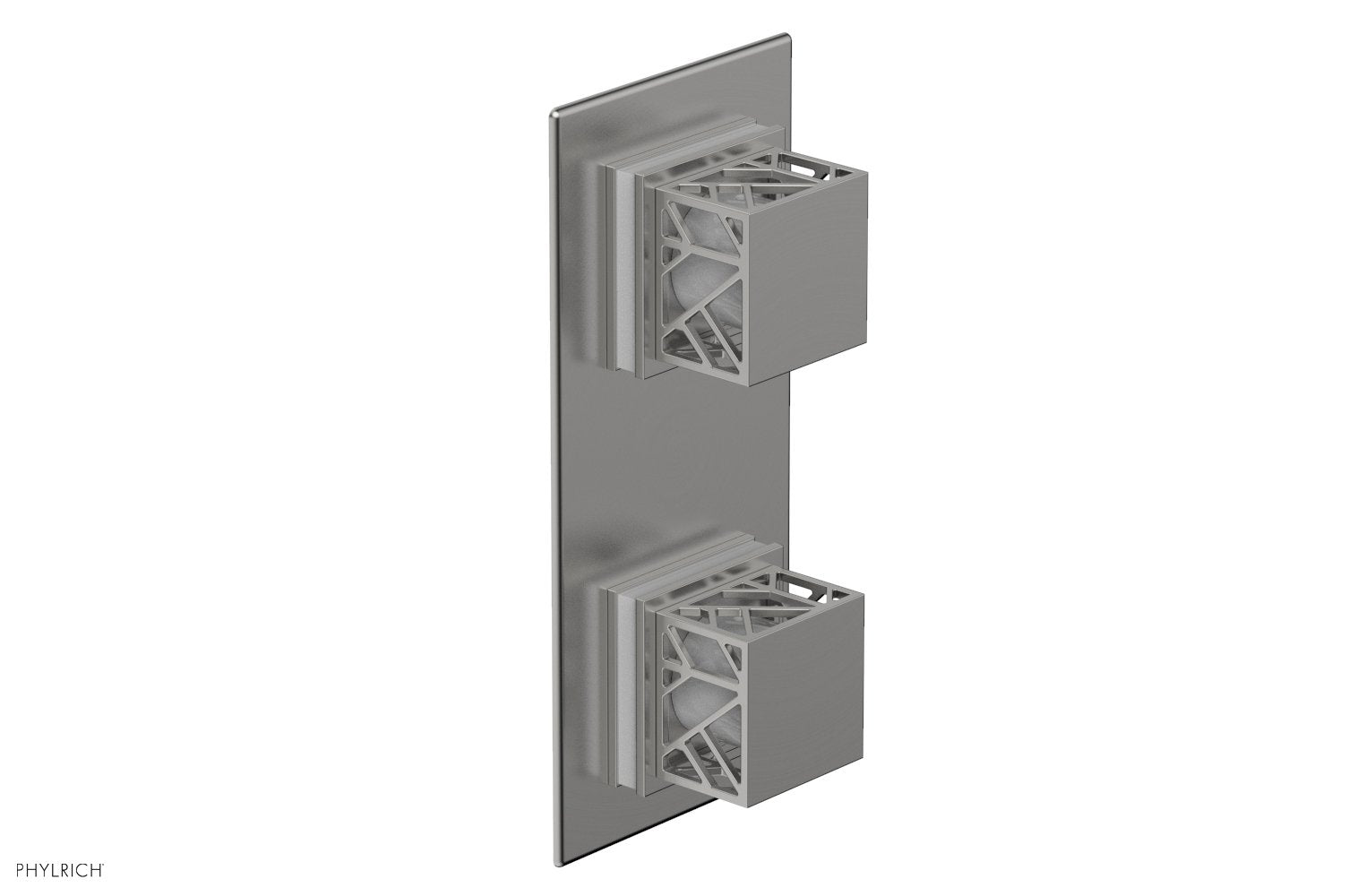 Phylrich JOLIE Thermostatic Valve with Volume Control or Diverter with "White" Accents