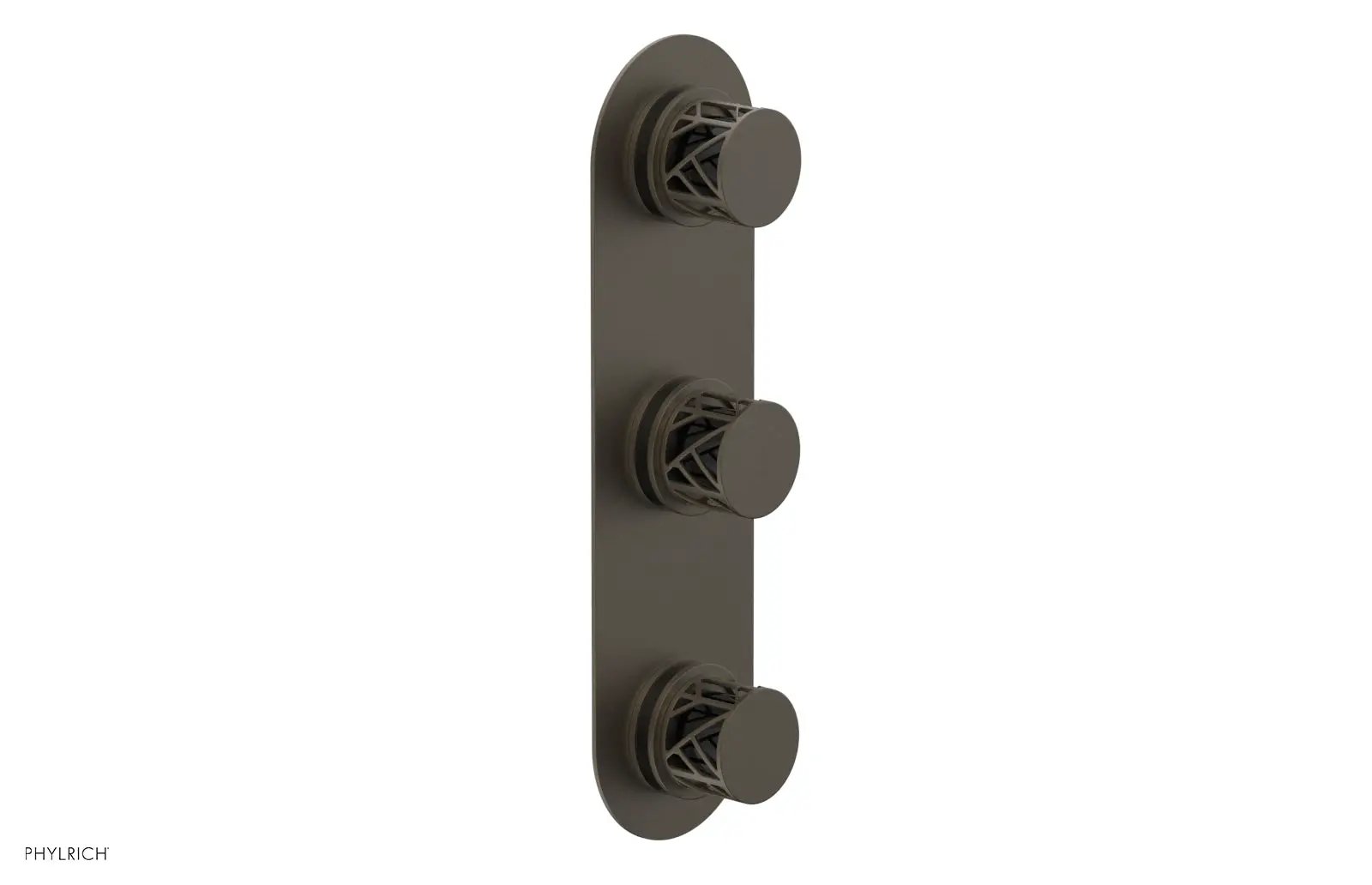 Phylrich JOLIE Thermostatic Valve with Two Volume Control with "Black" Accents by Phylrich