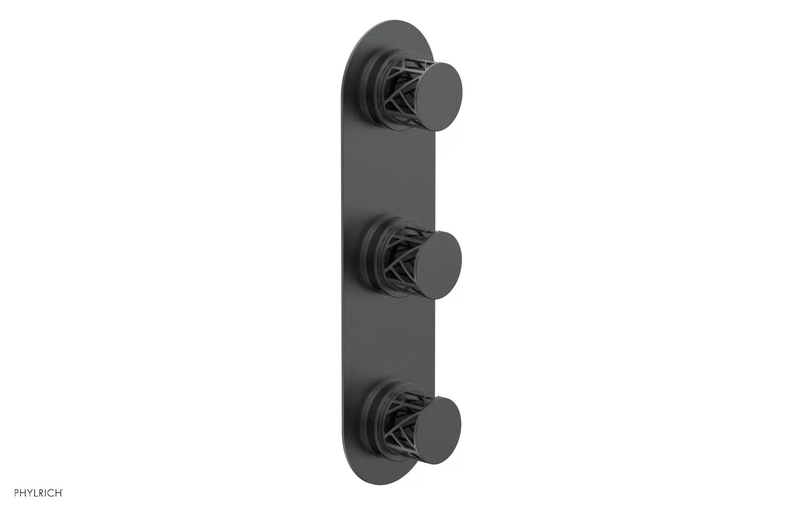 Phylrich JOLIE Thermostatic Valve with Two Volume Control with "Black" Accents by Phylrich