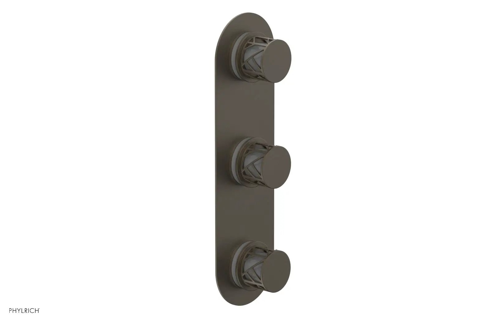 Phylrich JOLIE Thermostatic Valve with Two Volume Control with "Grey" Accents by Phylrich