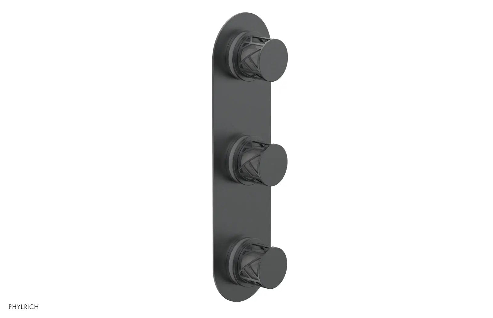 Phylrich JOLIE Thermostatic Valve with Two Volume Control with "Grey" Accents by Phylrich