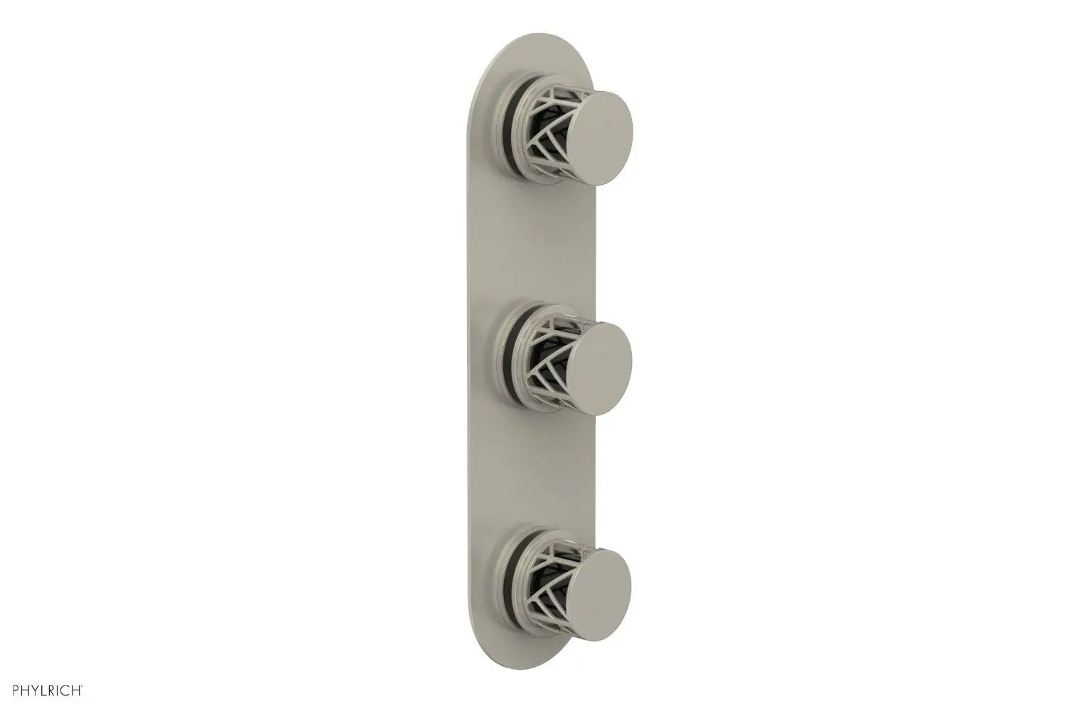 Phylrich JOLIE Thermostatic Valve with Two Volume Control with "Black" Accents by Phylrich