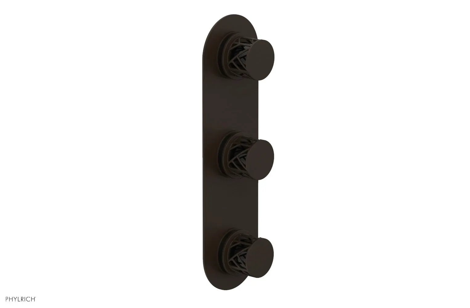 Phylrich JOLIE Thermostatic Valve with Two Volume Control with "Black" Accents by Phylrich