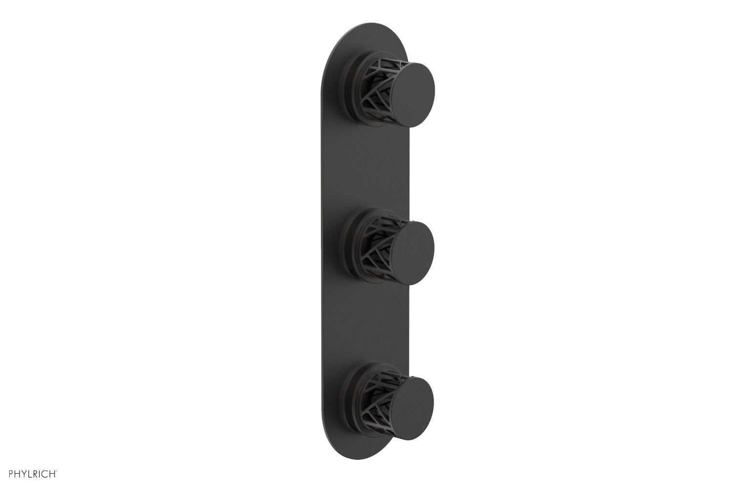 Phylrich JOLIE Thermostatic Valve with Two Volume Control with "Black" Accents