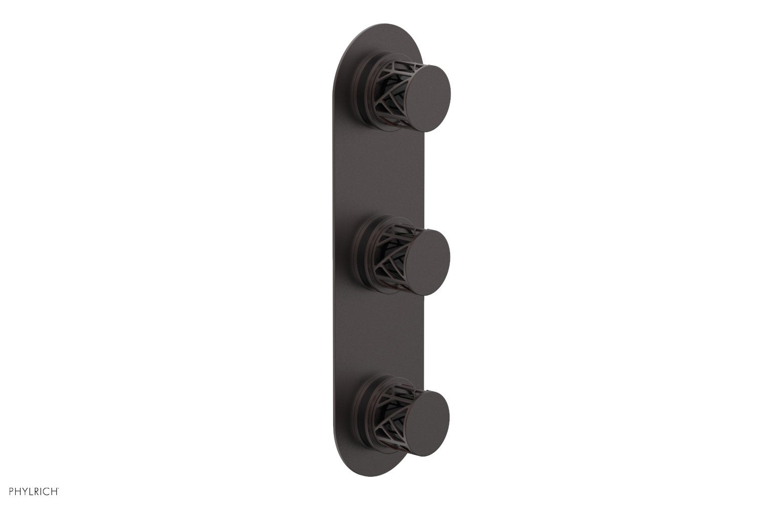 Phylrich JOLIE Thermostatic Valve with Two Volume Control with "Black" Accents