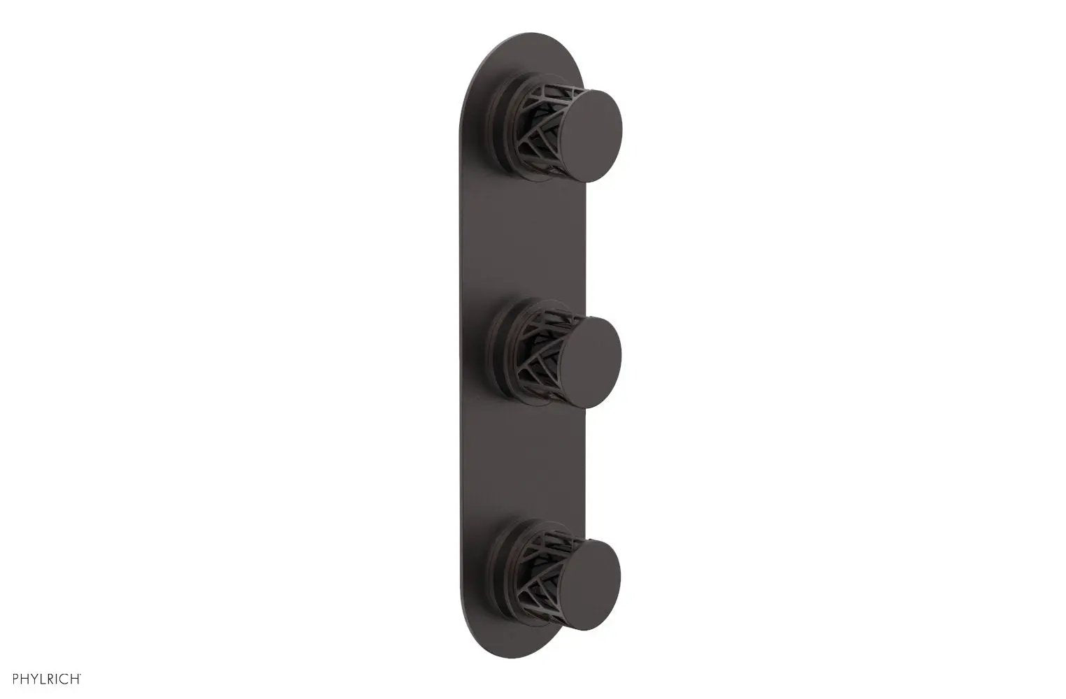 Phylrich JOLIE Thermostatic Valve with Two Volume Control with "Black" Accents by Phylrich