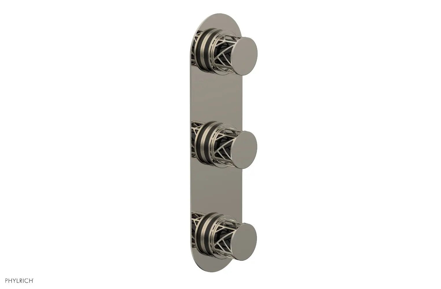 Phylrich JOLIE Thermostatic Valve with Two Volume Control with "Black" Accents by Phylrich