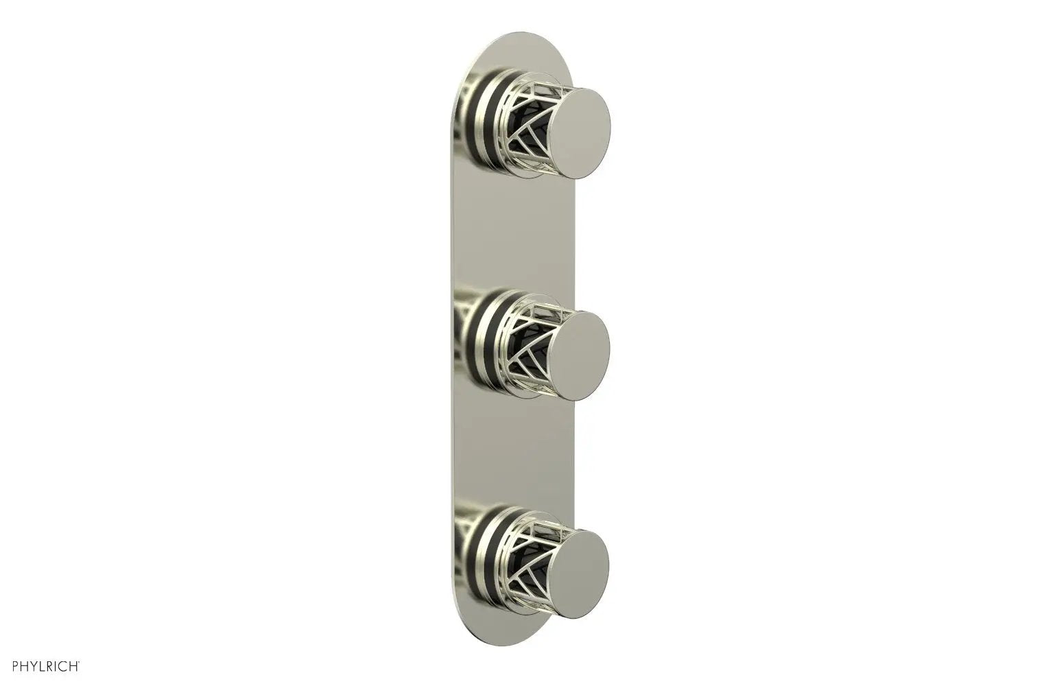 Phylrich JOLIE Thermostatic Valve with Two Volume Control with "Black" Accents by Phylrich