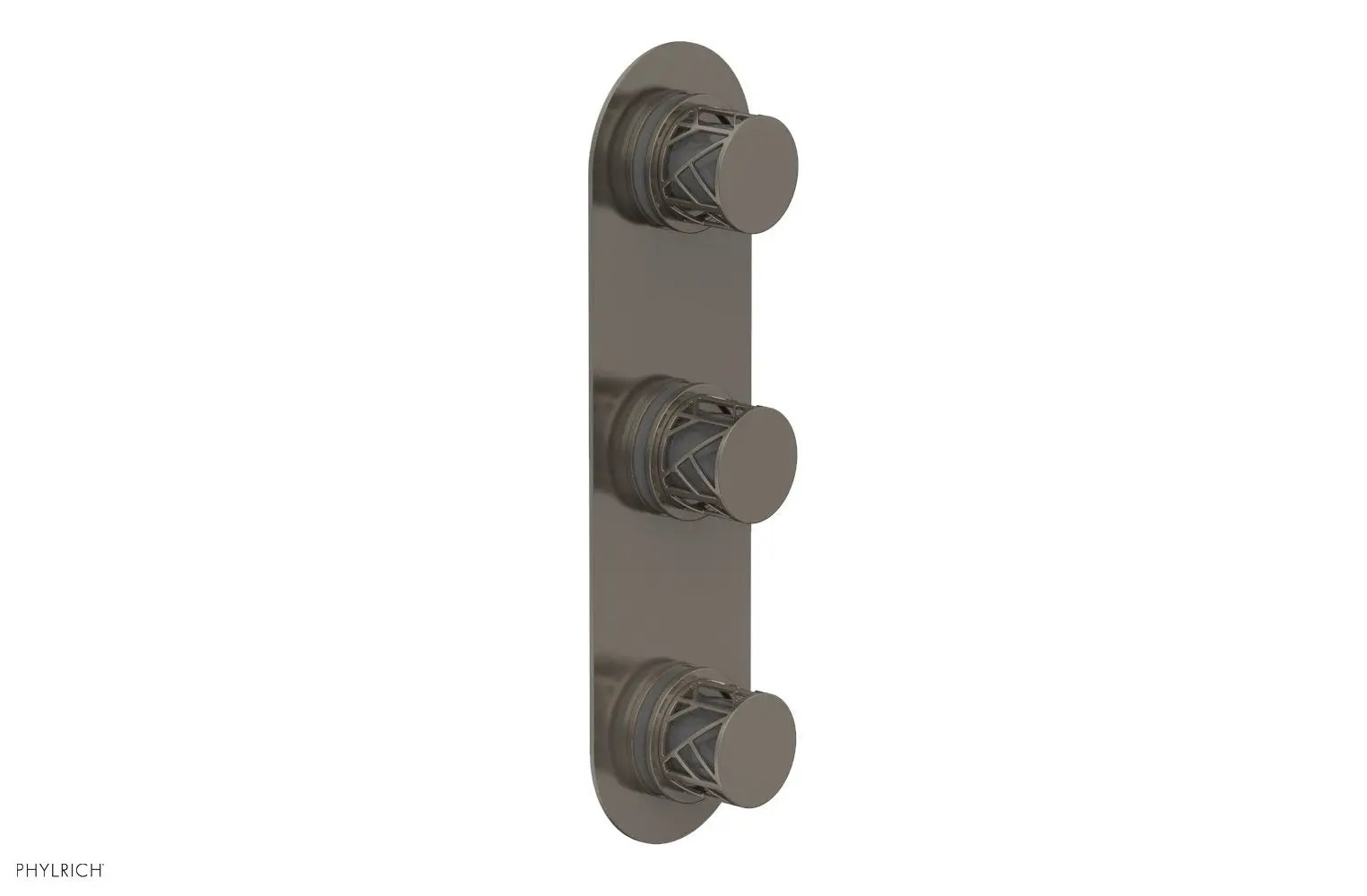 Phylrich JOLIE Thermostatic Valve with Two Volume Control with "Grey" Accents by Phylrich